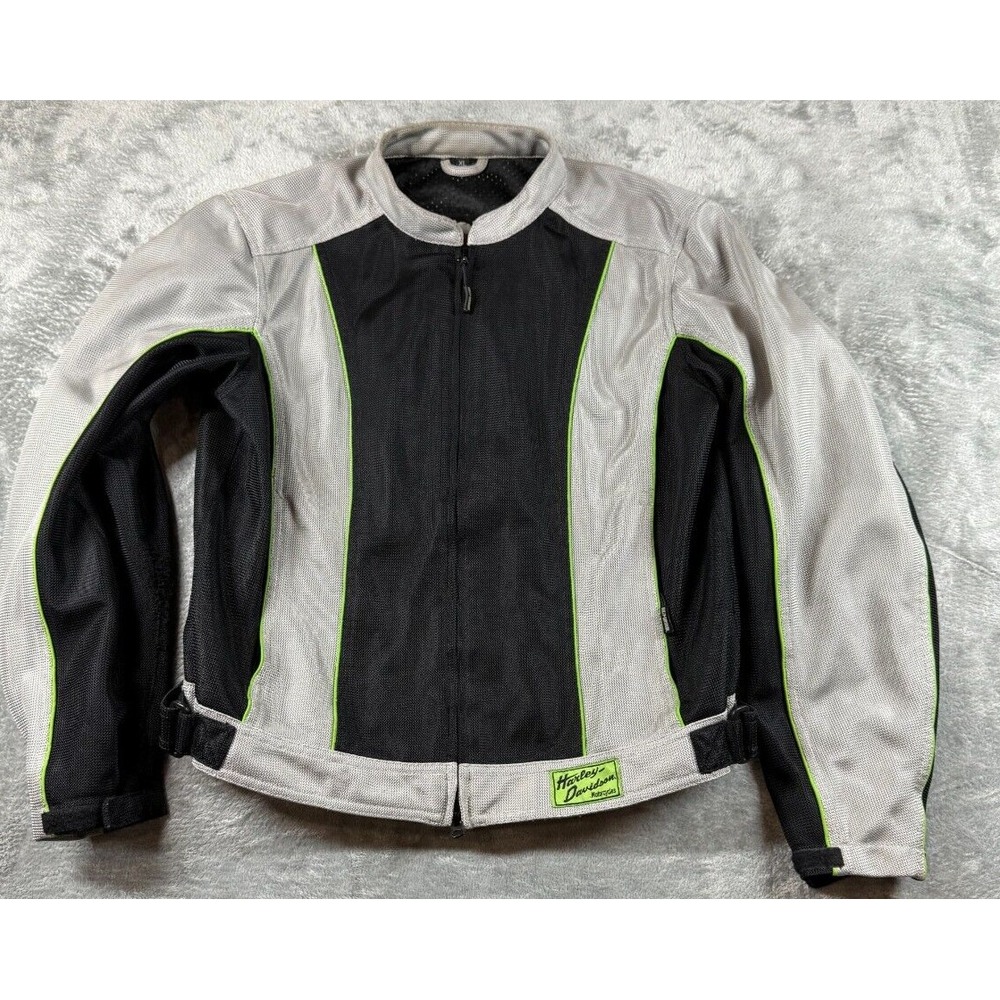 Harley Davidson Rn 103819/CA 03402 Women's Nylon Shell Riding Jacket Size XL